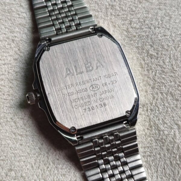 ALBĀ by Seiko 7N33-K003 – Silver Tank Diver