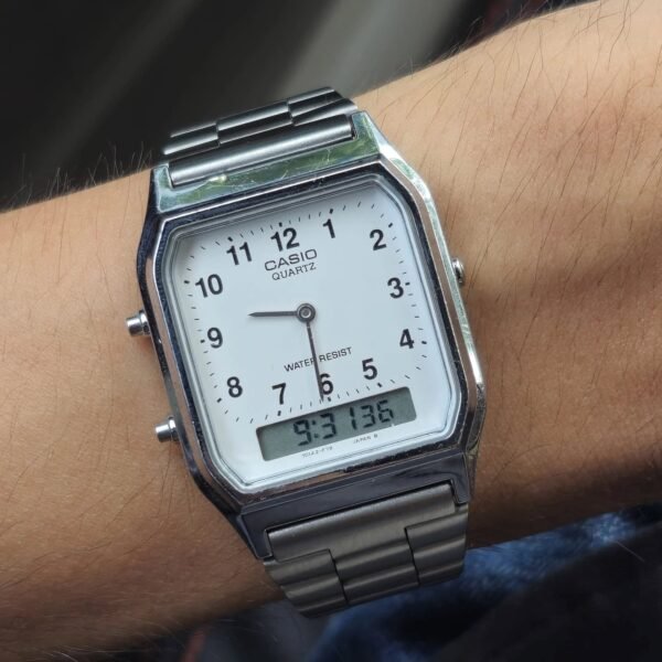 CASIO Dual Time – AnaDigi
