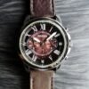 FOSSIL Grant Chronograph – Burgundy Dial